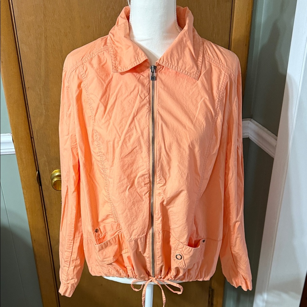 Chico's Peach Utility Jacket
